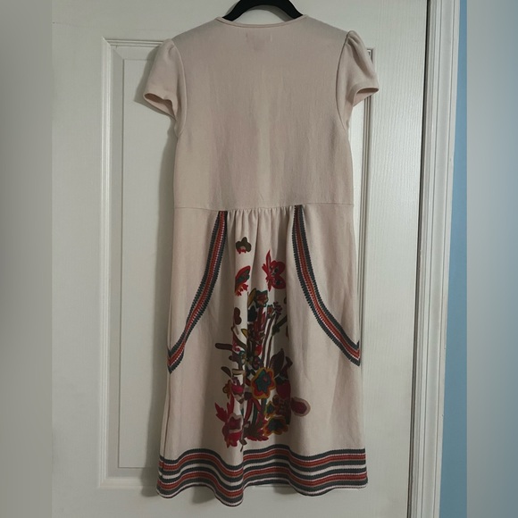 Pura Vida Costa Rica Boho crochet detail beach dress - Picture 2 of 5